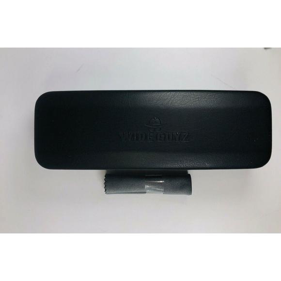 New Wide Guyz Black PAULIE Eyeglasses 60mm for The Stylish Large Man - Picture 2 of 3